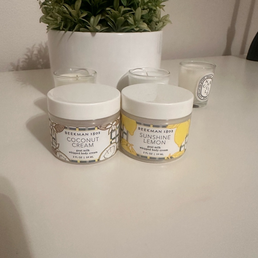 Beekman 1802 Coconut Cream and Sunshine Lemon Duo